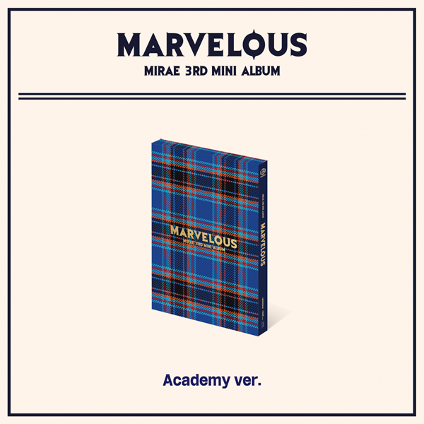 MIRAE - Mini Album Vol. 3 [Marvelous] (Academy Version) by MIRAE - Available at allkpopmag. Price: $16.28.