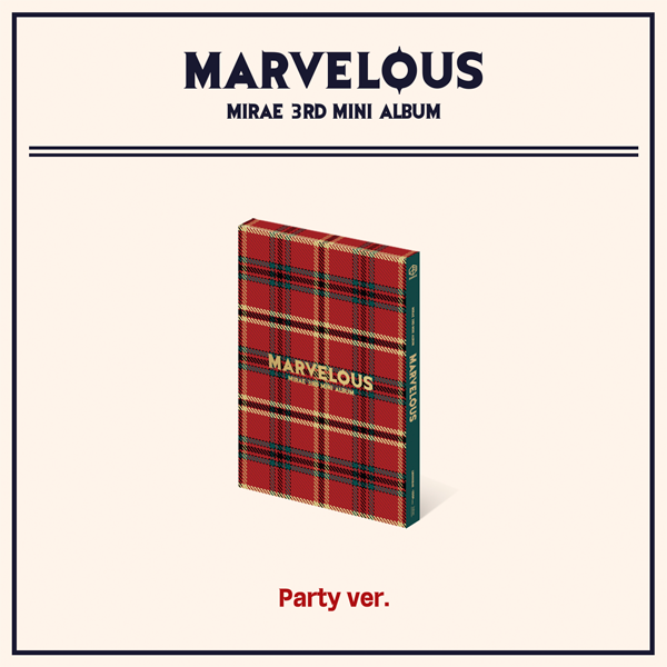 MIRAE - Mini Album Vol. 3 [Marvelous] (Party Version) by MIRAE - Available at allkpopmag. Price: $16.28.