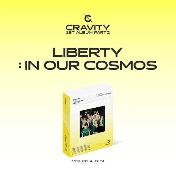 CRAVITY - 1st Album Part 2 [LIBERTY: IN OUR COSMOS] (KIT) by CRAVITY - Available at allkpopmag. Price: $19.94.