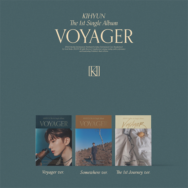 Kihyun - Single Album 1st [VOYAGER] (Voyager Version) by Kihyun - Available at allkpopmag. Price: $14.08.