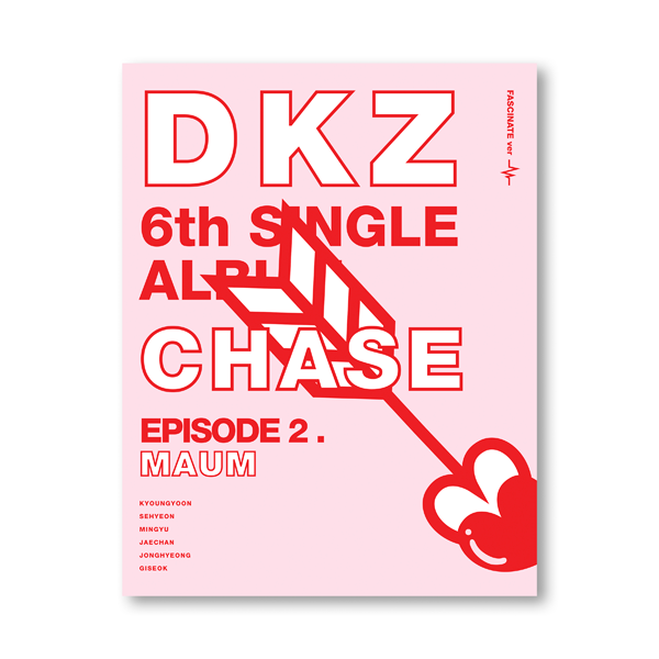 DKZ - Single Album 6 [CHASE EPISODE 2. MAUM] (FASCINATE Version) by DKZ - Available at allkpopmag. Price: $15.55.