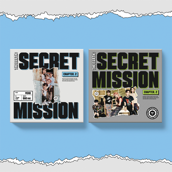 [2CD Set] MCND - Mini Album 4 [THE EARTH: SECRET MISSION Ch.2] (BAG + WHEEL) by MCND - Available at allkpopmag. Price: $32.37.