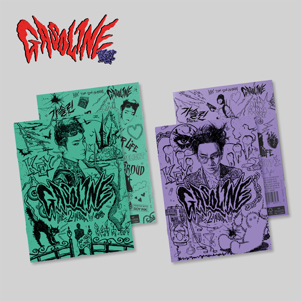 KEY - 2nd Album [Gasoline] (Booklet Version) (Random Version) by Key - Available at allkpopmag. Price: $14.91.