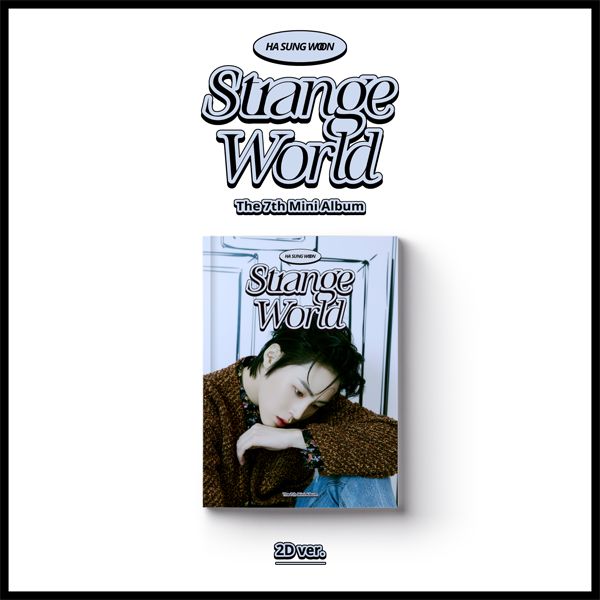 Ha Sung Woon - 7th Mini Album [Strange World] (Photobook) 2D Version by HA SUNG WOON - Available at allkpopmag. Price: $18.20.