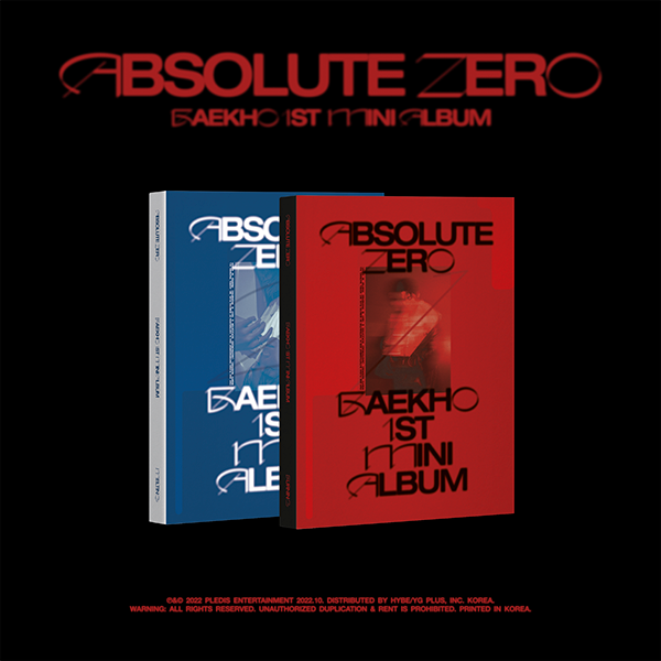 Baekho - Mini Album 1st [Absolute Zero] (Random Version) by BAEKHO - Available at allkpopmag. Price: $16.37.
