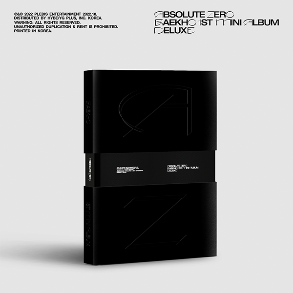 Baekho - Mini Album 1 [Absolute Zero] (Deluxe Version) by BAEKHO - Available at allkpopmag. Price: $27.16.