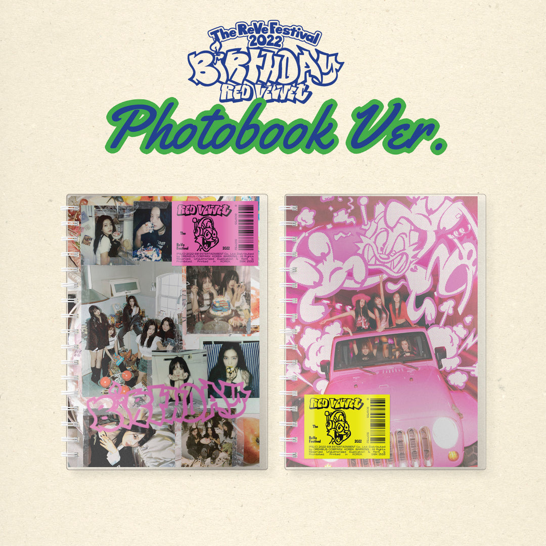 Red Velvet - Mini Album [The ReVe Festival 2022 - Birthday] (Photo Book Random Version) by Red Velvet - Available at allkpopmag. Price: $14.91.