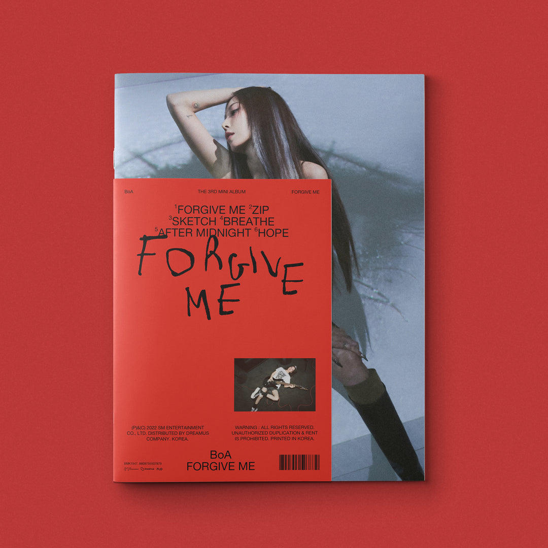 BoA - Mini Album Vol. 3 [Forgive Me] (Hate Version) by BoA - Available at allkpopmag. Price: $17.47.