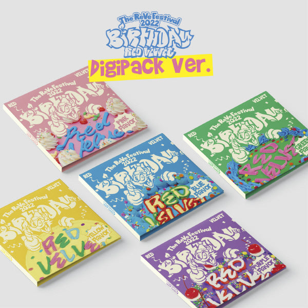 Red Velvet - Mini Album [The ReVe Festival 2022 - Birthday] (Digipack Random Version) by Red Velvet - Available at allkpopmag. Price: $10.70.