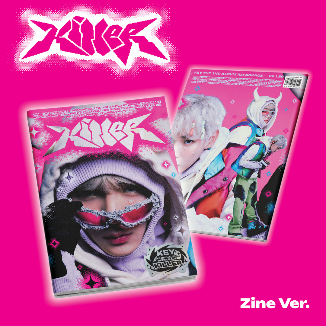 Key - 2nd Album Repackage [Killer] (Zine Version) by Key - Available at allkpopmag. Price: $16.19.