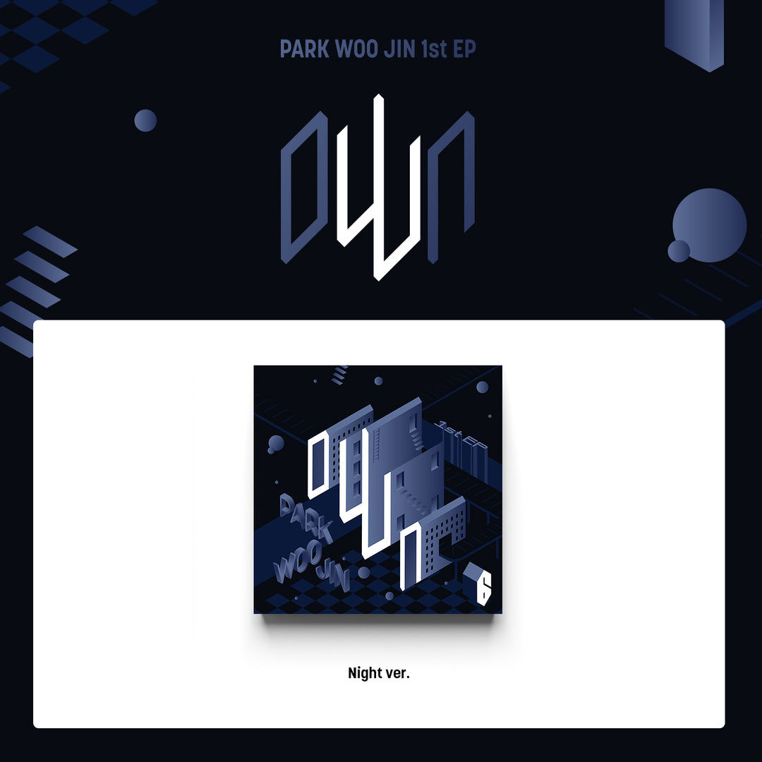 Park Woojin (AB6IX) - EP Album 1st [oWn] (Night Ver.) (Reissue) by PARK WOO JIN - Available at allkpopmag. Price: $17.01.