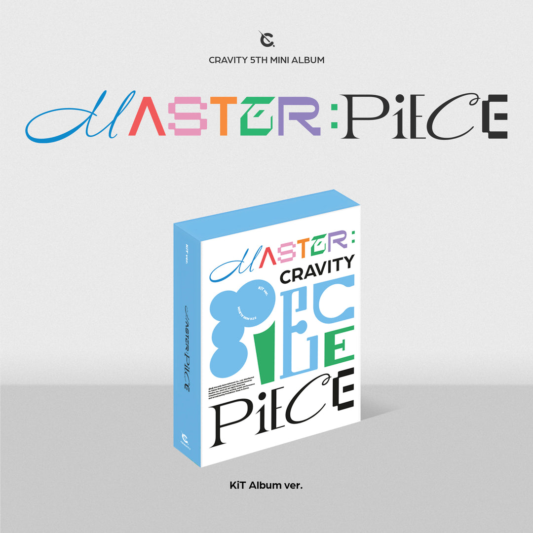 CRAVITY - Mini Album 5 [MASTER:PIECE] (KiT Album) by CRAVITY - Available at allkpopmag. Price: $19.94.