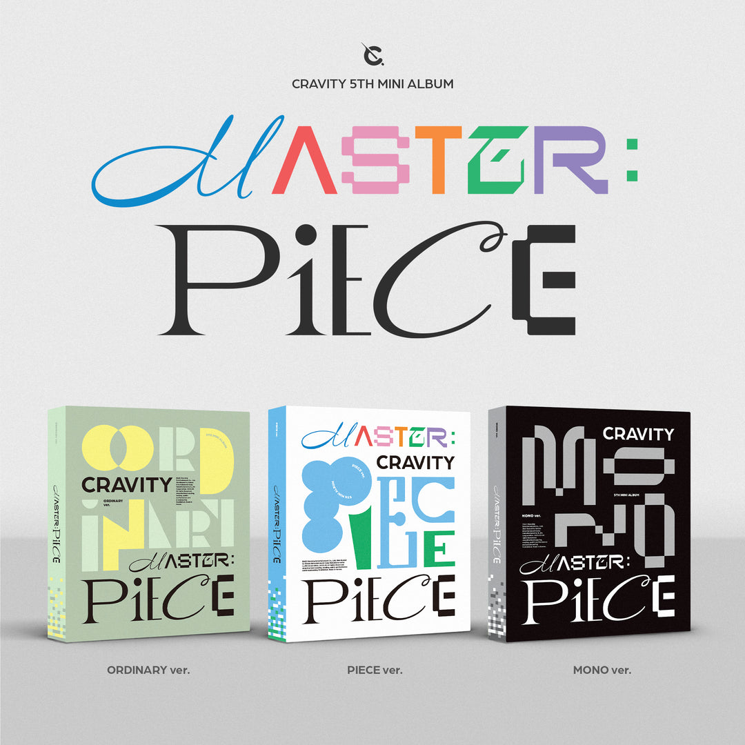 CRAVITY - Mini Album 5 [MASTER:PIECE] (Random Version) by CRAVITY - Available at allkpopmag. Price: $16.28.
