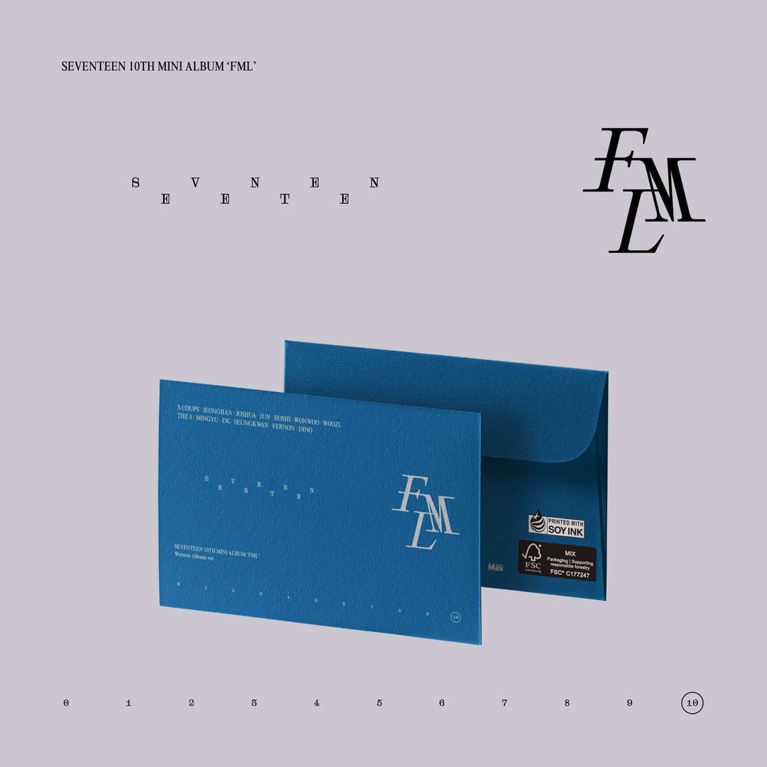 SEVENTEEN - Mini Album 10 [FML] (Weverse Albums Version) by Seventeen - Available at allkpopmag. Price: $9.88.