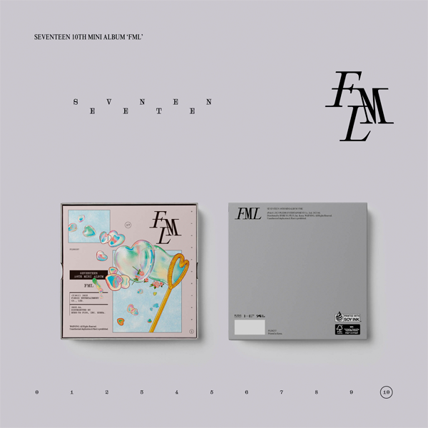 SEVENTEEN - Mini Album 10 [FML] (CARAT Version) by Seventeen - Available at allkpopmag. Price: $11.25.