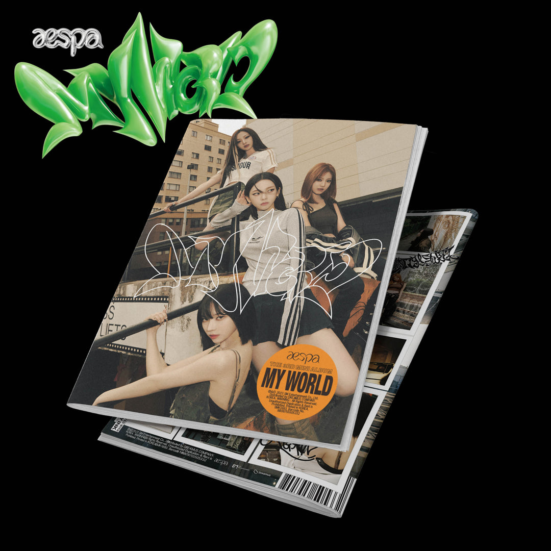 aespa - Mini Album 3 [MY WORLD] (Tabloid Version) by aespa - Available at allkpopmag. Price: $16.19.