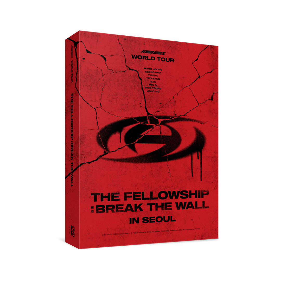 ATEEZ WORLD TOUR [THE FELLOWSHIP: BREAK THE WALL] SEOUL DVD by allkpopmag - Available at allkpopmag. Price: $38.41.