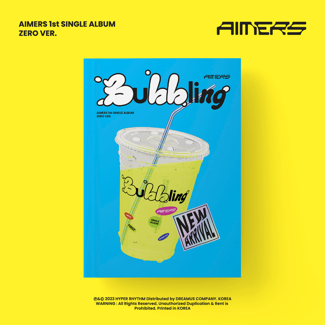 AIMERS - Single Album 1 [Bubbling] (ZERO Version) by AIMERS - Available at allkpopmag. Price: $17.65.