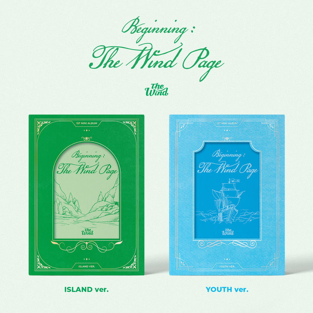 [2CD Set] The Wind - Mini Album 1st [Beginning: The Wind Page] – Allkmag