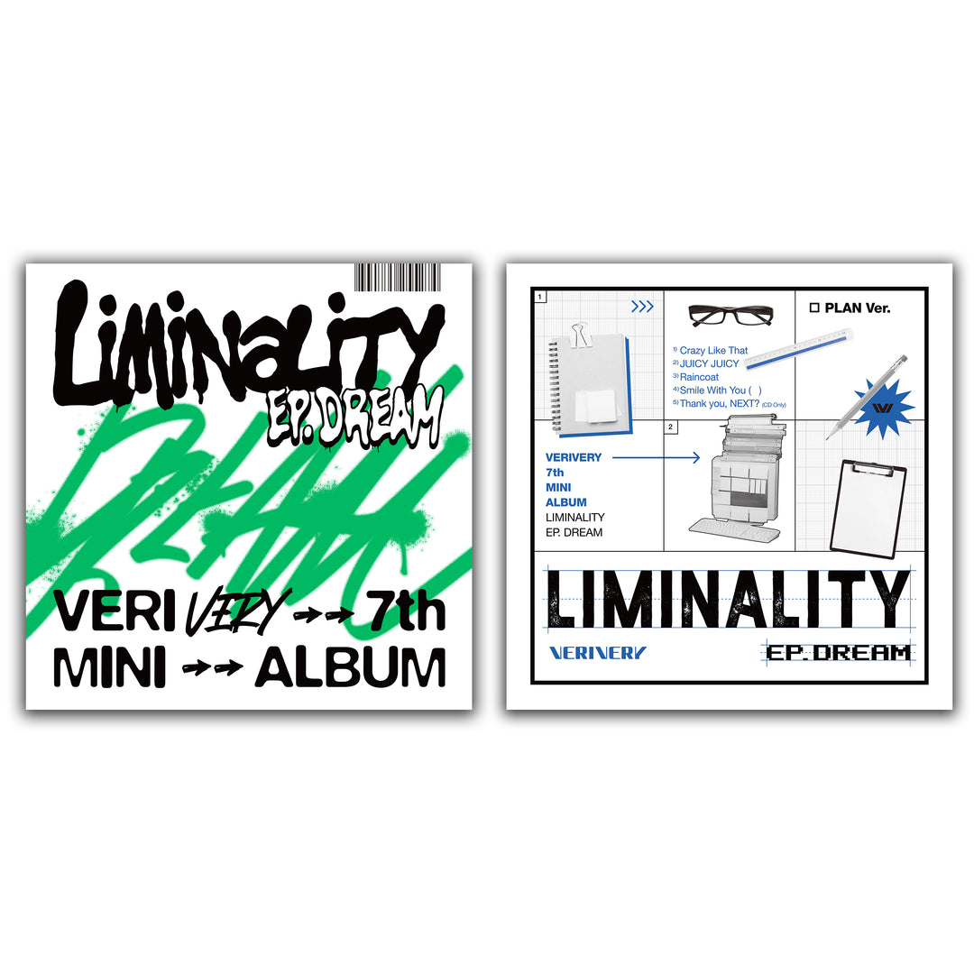[2CD Set] VERIVERY - Mini Album 7 [Liminality - EP.DREAM] by VERIVERY - Available at allkpopmag. Price: $29.81.