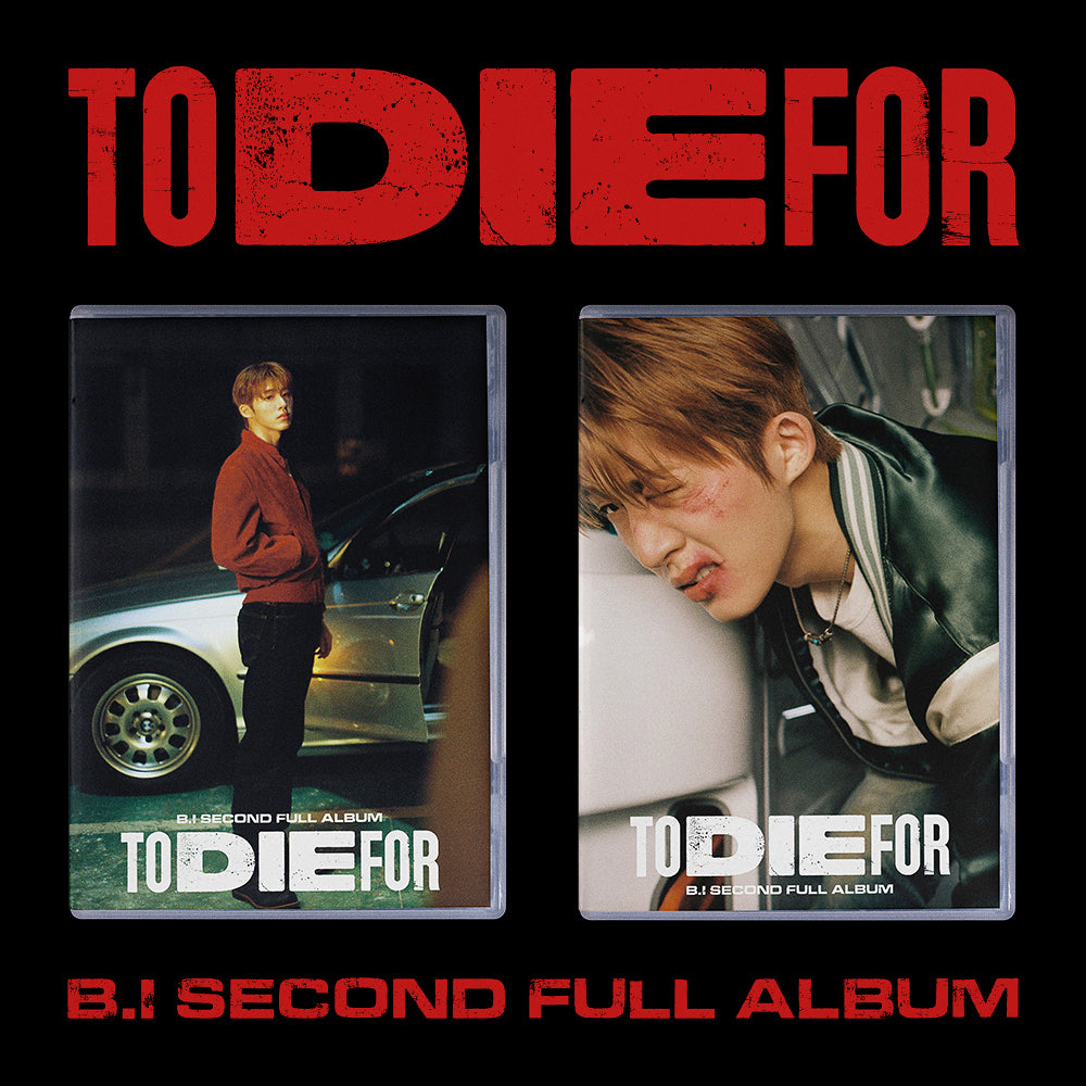 B.I - 2nd Full Album [TO DIE FOR] (Random Version) by B.I - Available at allkpopmag. Price: $17.65.