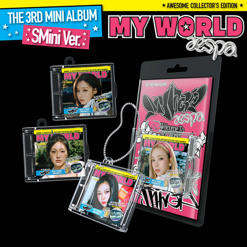 aespa - Mini Album Vol. 3 [MY WORLD] (SMini Ver.) Random Version by aespa - Available at allkpopmag. Price: $11.52.