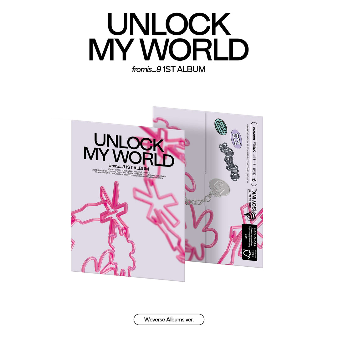 fromis_9 - 1st Album [Unlock My World] (Weverse Random Version) by fromis_9 - Available at allkpopmag. Price: $9.42.