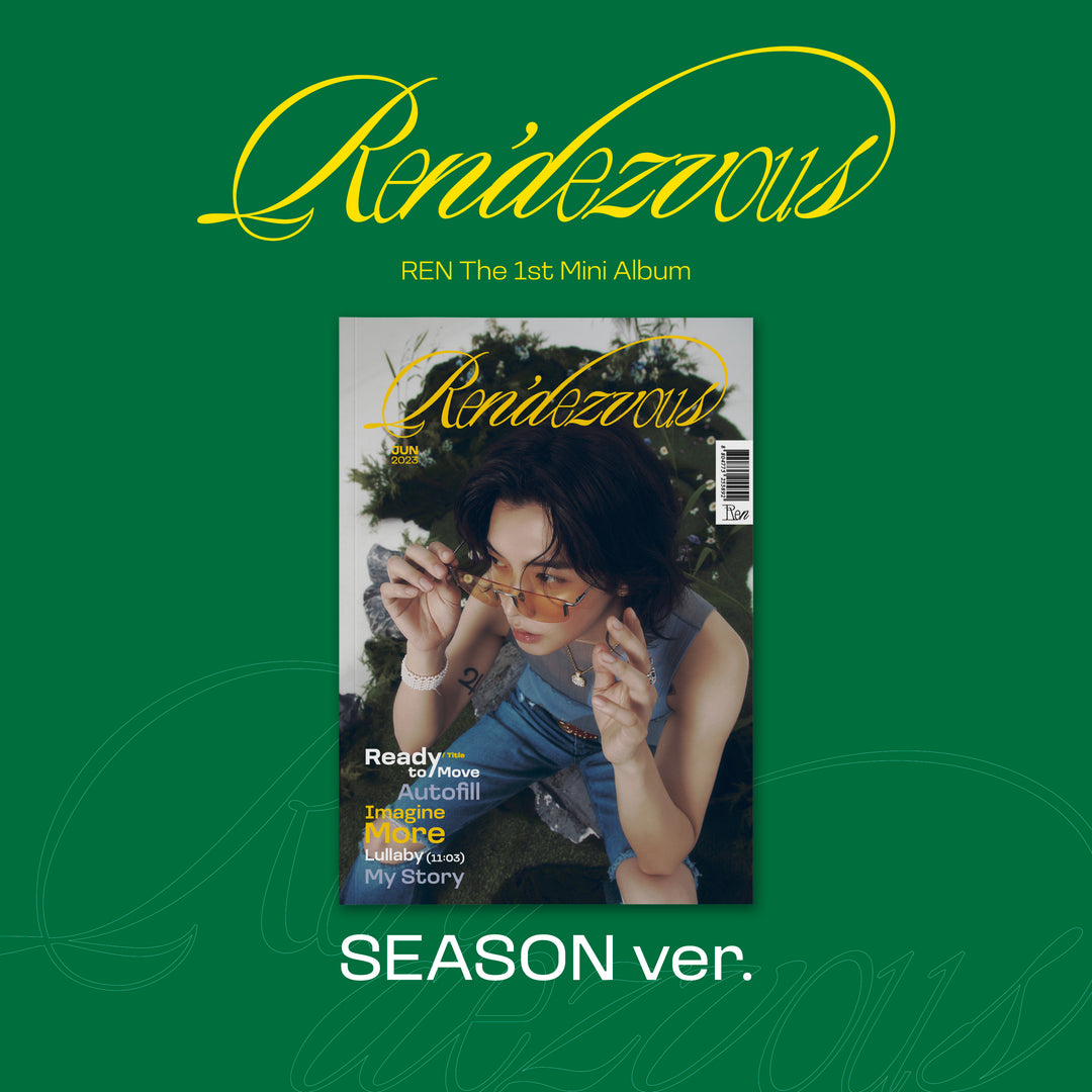 REN - Mini Album 1 [Ren'dezvous] (Photobook) (Season Version) by REN - Available at allkpopmag. Price: $18.20.