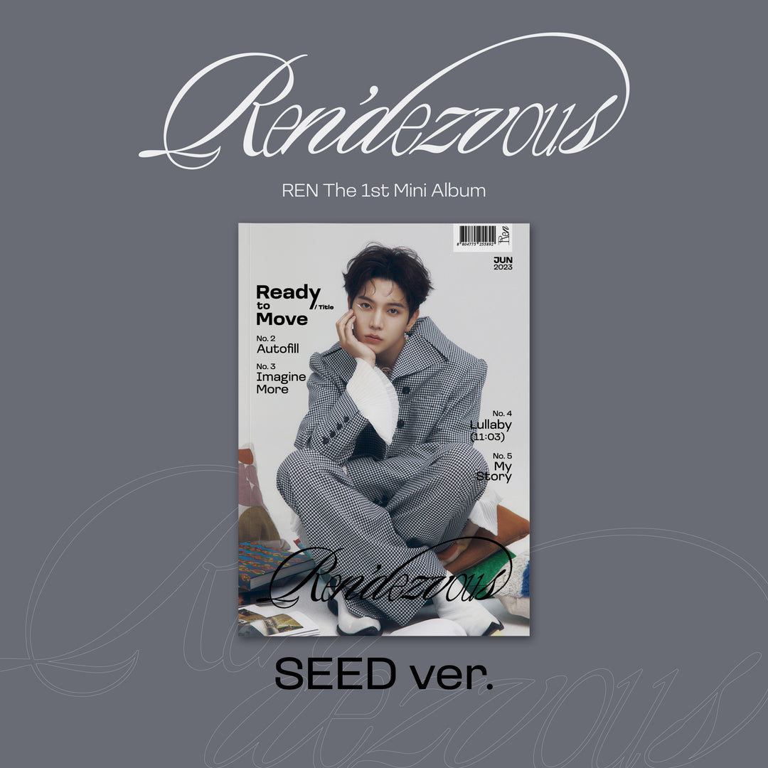 REN - Mini Album 1 [Ren'dezvous] (Photobook) (SEED Version) by REN - Available at allkpopmag. Price: $18.20.