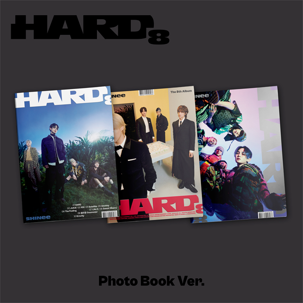 SHINee - 8th Album [HARD] (Photo Book Version) (Random Version) by SHINee - Available at allkpopmag. Price: $16.19.