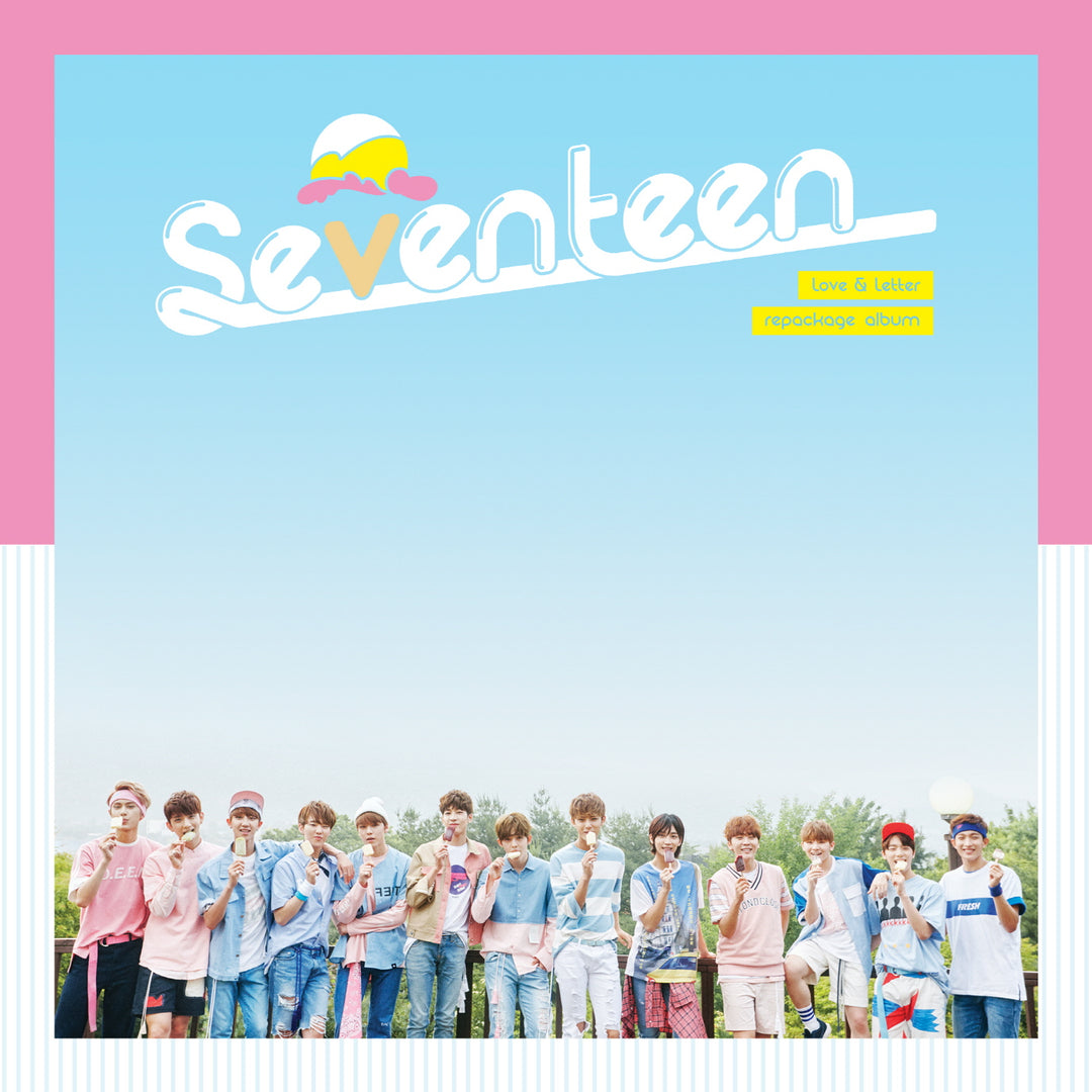 SEVENTEEN - Repackaged Album [LOVE&LETTER] (Reissue) by Seventeen - Available at allkpopmag. Price: $16.83.