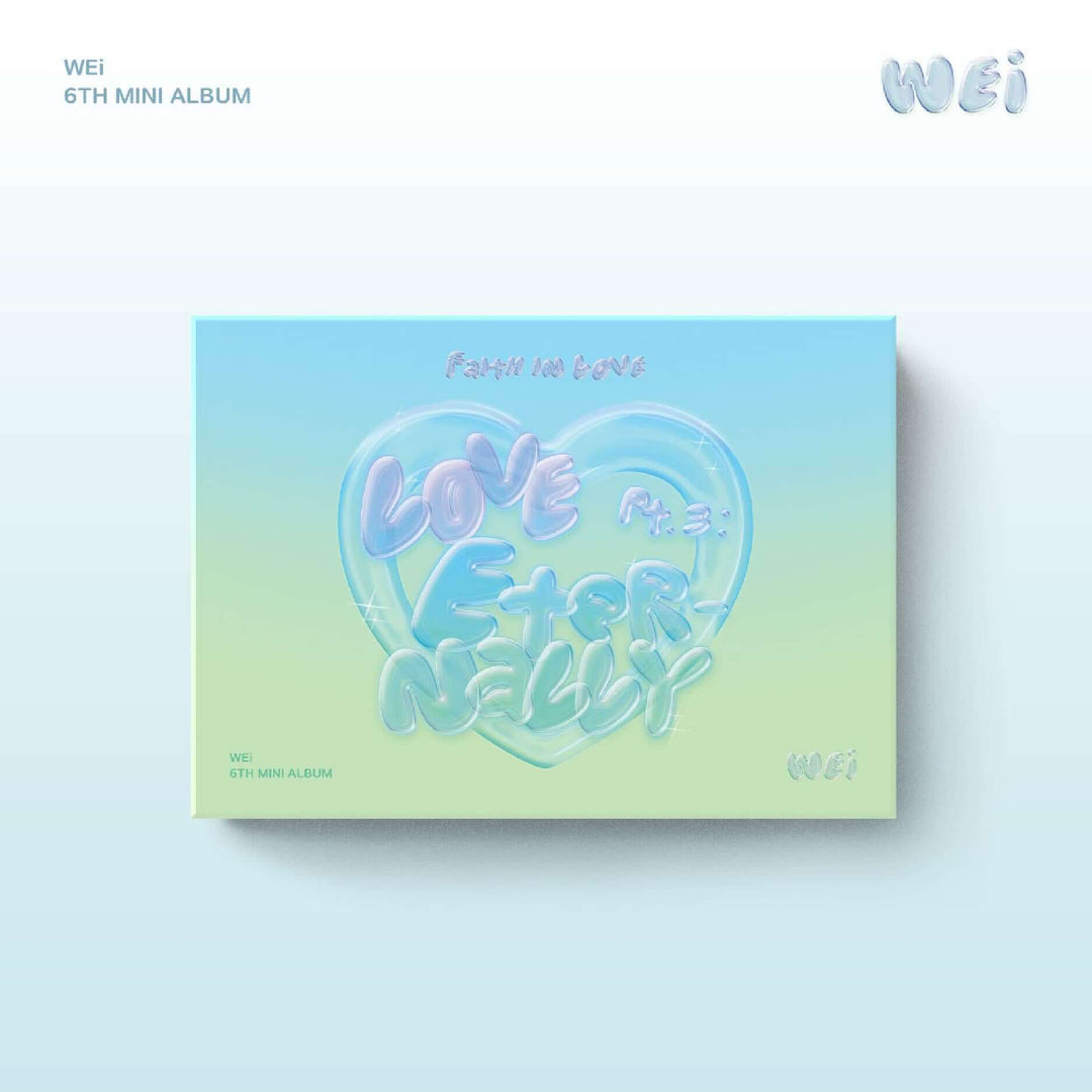 WEi - Mini Album 6 [Love Pt.3: Eternally] (PocaAlbum & Faith Ver.) by WEi - Available at allkpopmag. Price: $11.52.