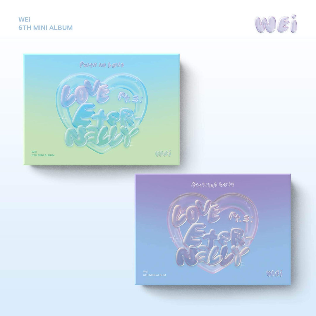 WEi - Mini Album 6 [Love Pt.3: Eternally] 2CD Set (PocaAlbum Ver.) by WEi - Available at allkpopmag. Price: $23.05.