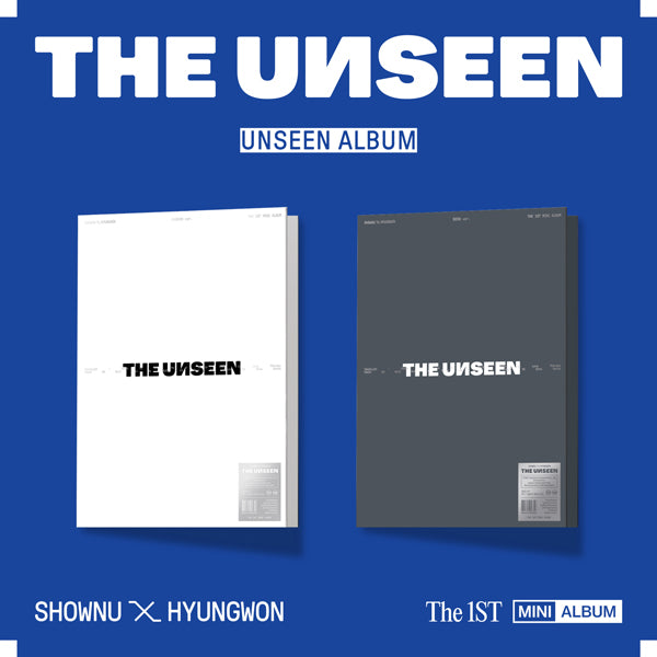 SHOWNU X HYUNGWON - Mini Album 1st [THE UNSEEN] (Random Version) by SHOWNU X HYUNGWON - Available at allkpopmag. Price: $18.20.