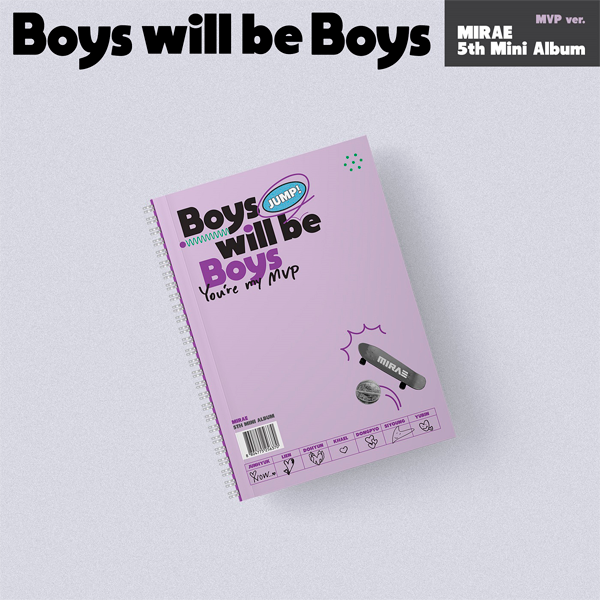 MIRAE - Mini Album Vol. 5 [Boys will be Boys] (MVP Ver.) by MIRAE - Available at allkpopmag. Price: $16.28.