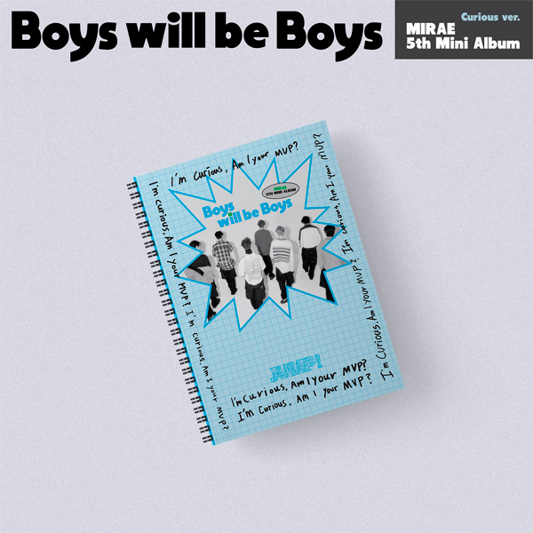 MIRAE - Mini Album Vol. 5 [Boys will be Boys] (Curious Ver.) by MIRAE - Available at allkpopmag. Price: $16.28.