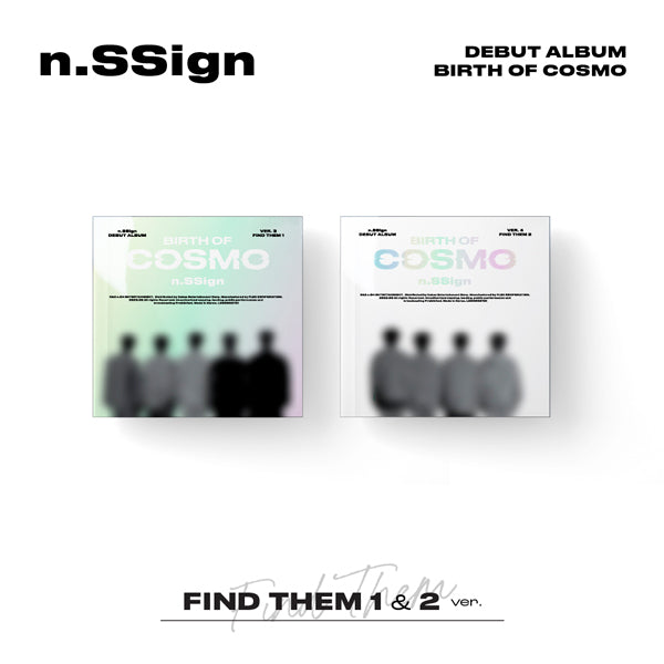 n.SSign - Debut Album [Birth of Cosmo] (Find Them Ver.) Random Edition by n.SSign - Available at allkpopmag. Price: $13.63.