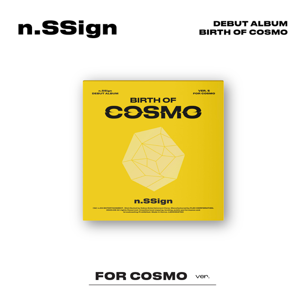 n.SSign - Debut Album [Birth of Cosmo] (For Cosmo Ver.) by n.SSign - Available at allkpopmag. Price: $12.25.