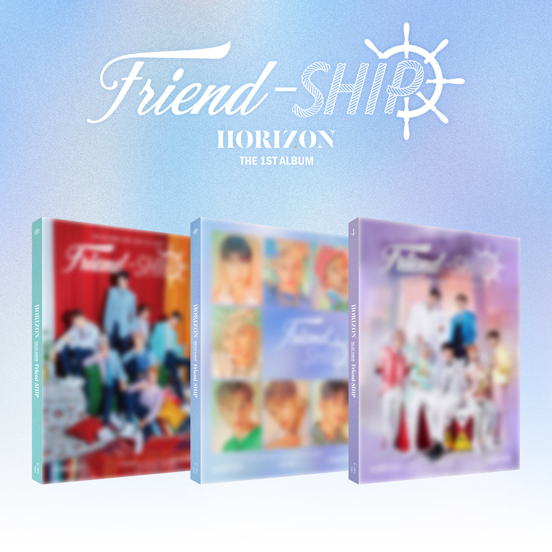 [3CD Set] HORI7ON - THE 1ST ALBUM [Friend-SHIP] A+B+C Versions by HORI7ON - Available at allkpopmag. Price: $30.45.