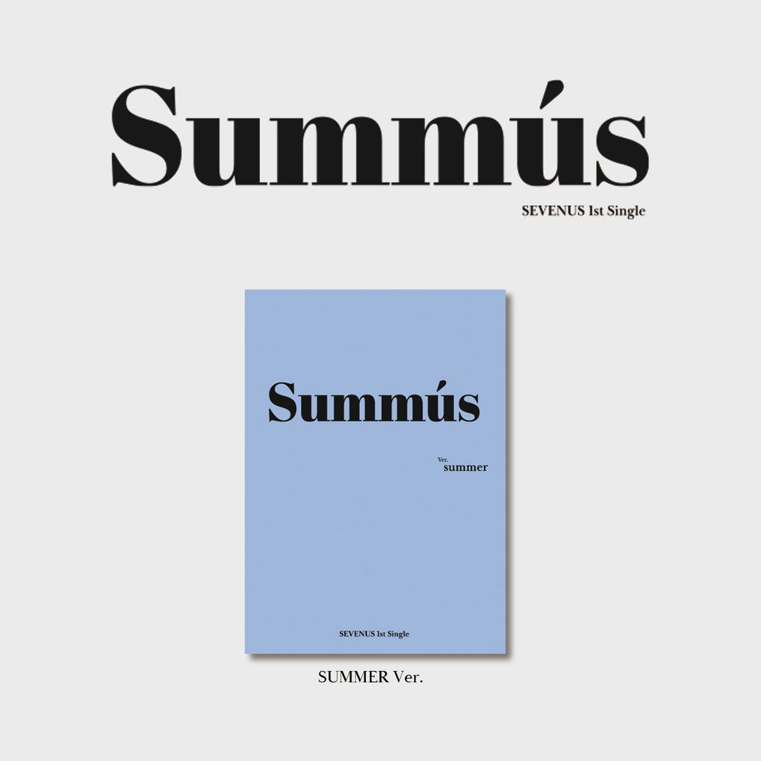 SEVENUS - 1st SINGLE [SUMMUS] (Summer Version) by SEVENUS - Available at allkpopmag. Price: $16.28.