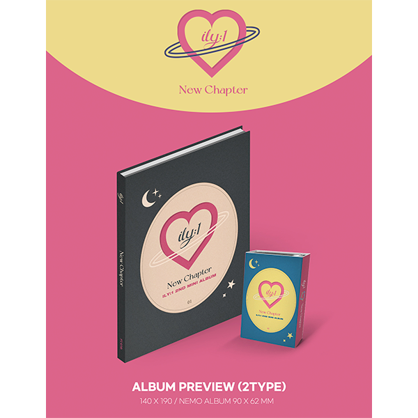 [2CD Set] ILY:1 - Mini Album 2 [New Chapter] by ILY:1 - Available at allkpopmag. Price: $27.25.