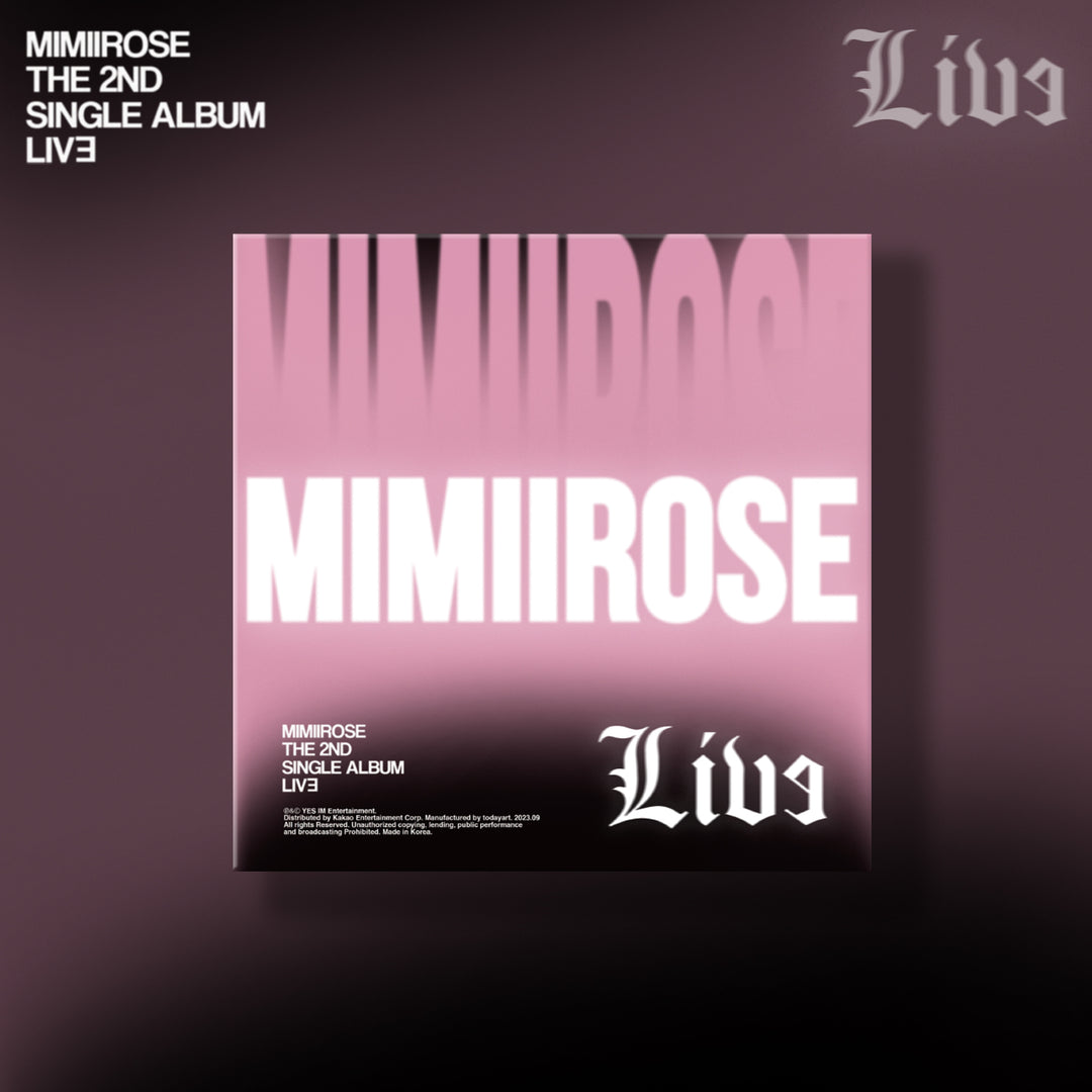 Mimiirose - Single Album Vol. 2 [LIVE] by MIMIIROSE - Available at allkpopmag. Price: $12.25.