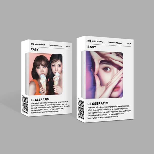 LE SSERAFIM - Mini Album Vol. 3 [EASY] (Weverse Random Version) by LE SSERAFIM - Available at allkpopmag. Price: $10.70.