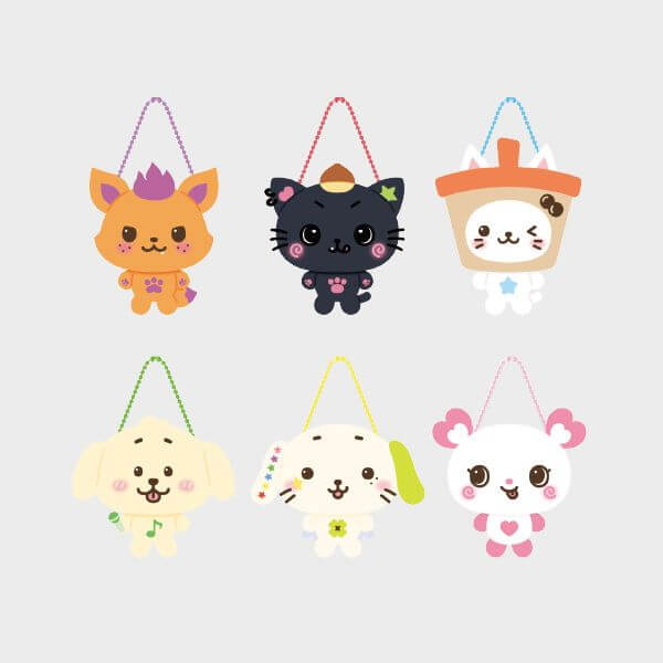NCT WISH - [STEADY] Character Acrylic Keyring by NCT WISH - Available at allkpopmag. Price: $10.97.