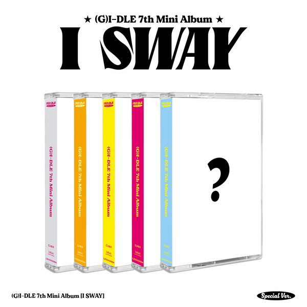 (G)I-DLE - Mini Album 7 [I SWAY] (Special, MC, Random Ver.) by (G)I-DLE - Available at allkpopmag. Price: $17.01.