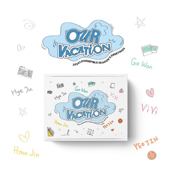 Loossemble - 2024 Season's Greetings [OUR VACATION] by Loossemble - Available at allkpopmag. Price: $41.15.