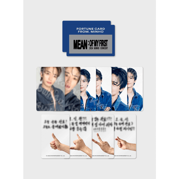 MINHO - [MEAN: My First MD] Fortune Scratch Set (Random) by MINHO - Available at allkpopmag. Price: $3.66.