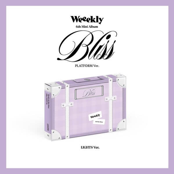 Weeekly - Mini Album 6 [Bliss] (Platform & LIGHTS Versions) by Weeekly - Available at allkpopmag. Price: $11.52.