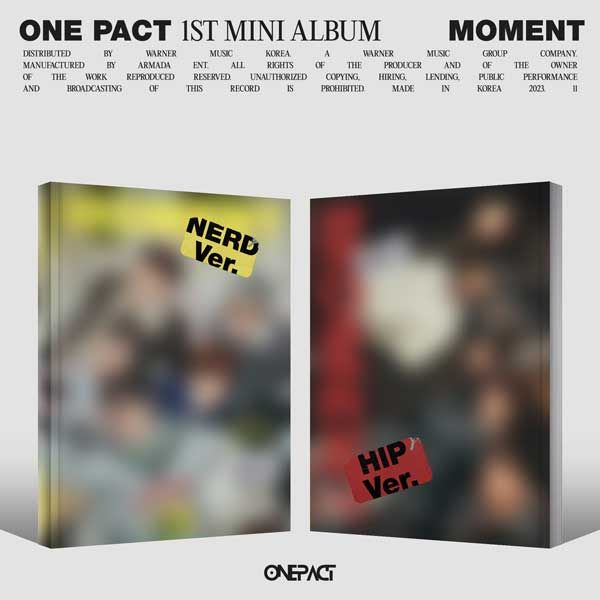 ONE PACT - Mini Album 1 [Moment] (Random Version) by ONE PACT - Available at allkpopmag. Price: $16.28.
