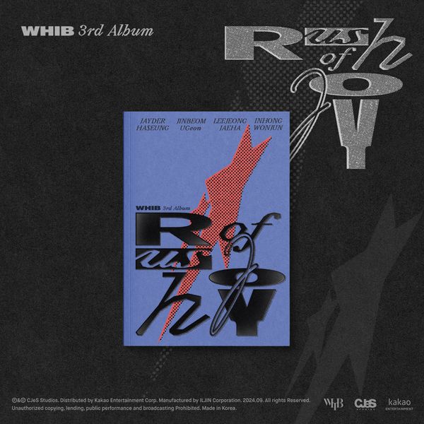 WHIB - Single Album 3 [Rush of Joy] by WHIB - Available at allkpopmag. Price: $14.27.